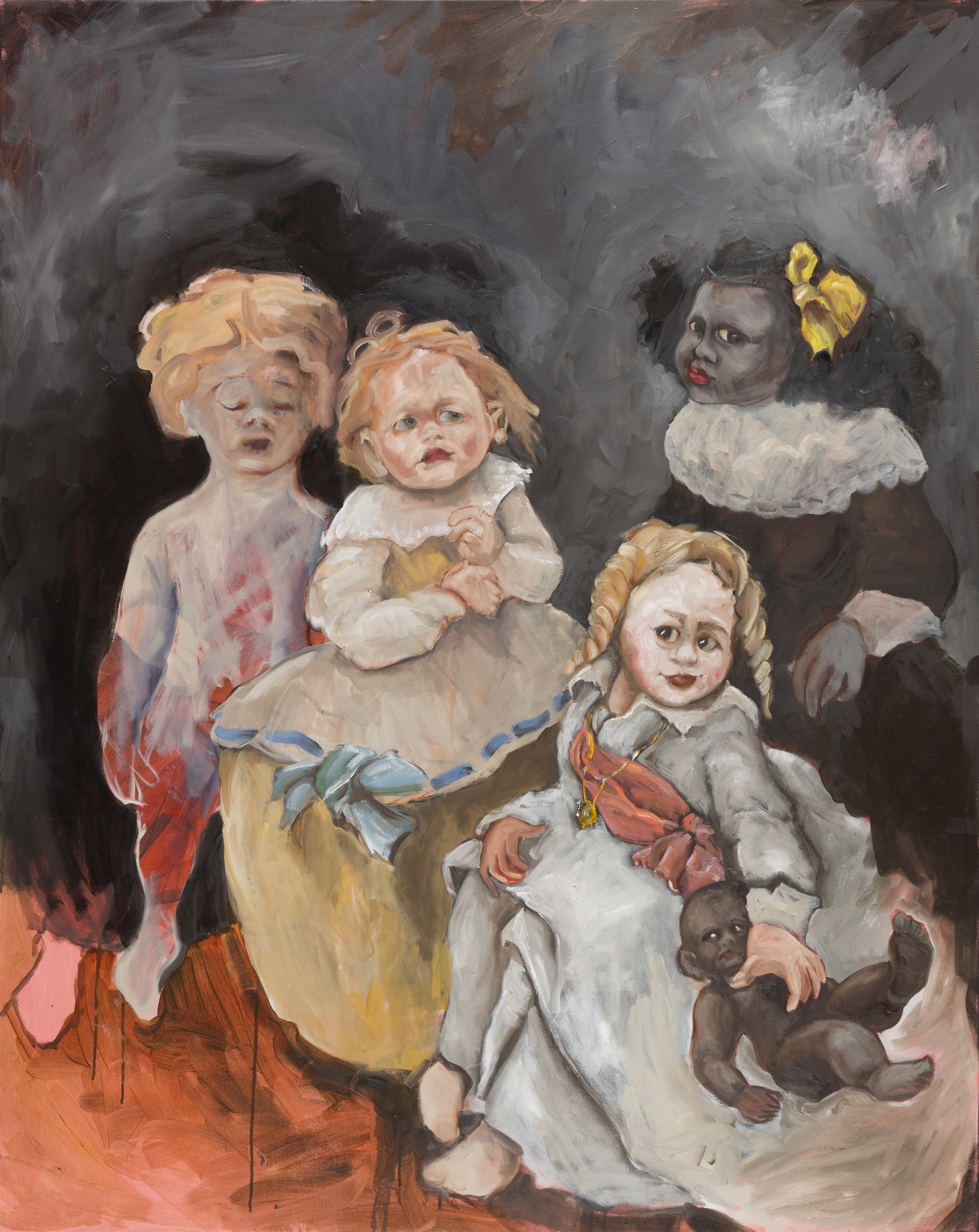 Toni Messiter, The Forever Child, 2019, Oil on canvas, 152x122, John McRae