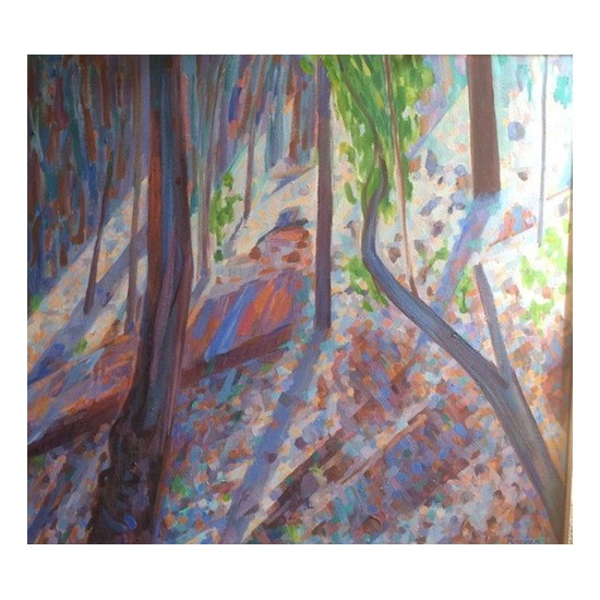 Landscape No. 71, Light Through the Trees 
