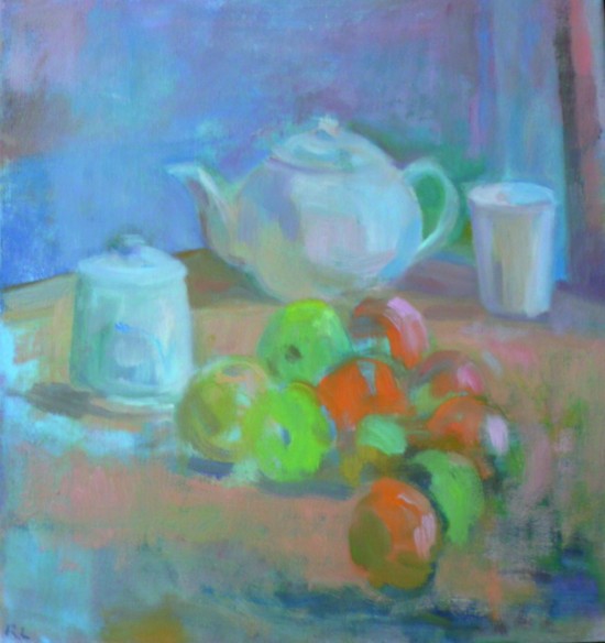 Apples, Oranges, and Studio Teapot 