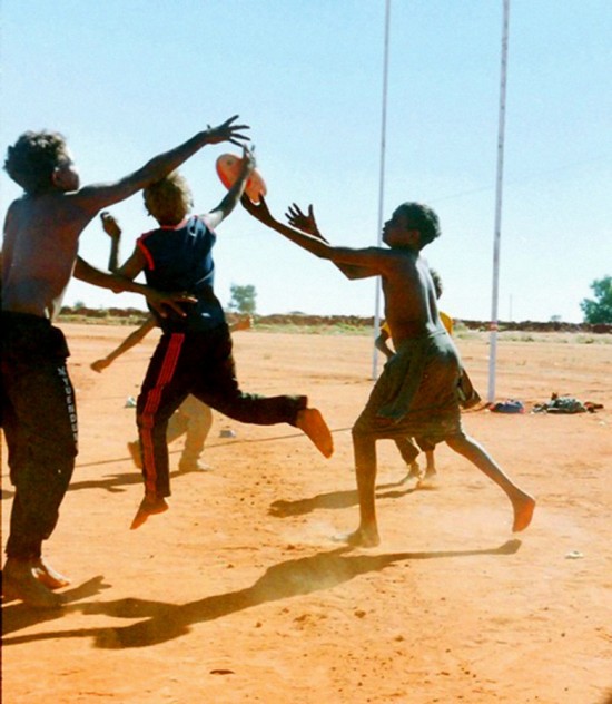 The Footballers - Yuendemu, Northern Territory, 1997 