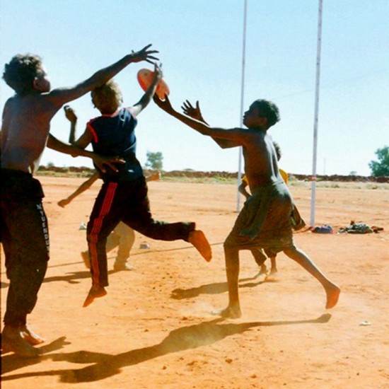 The Footballers - Yuendemu, Northern Territory, 1997