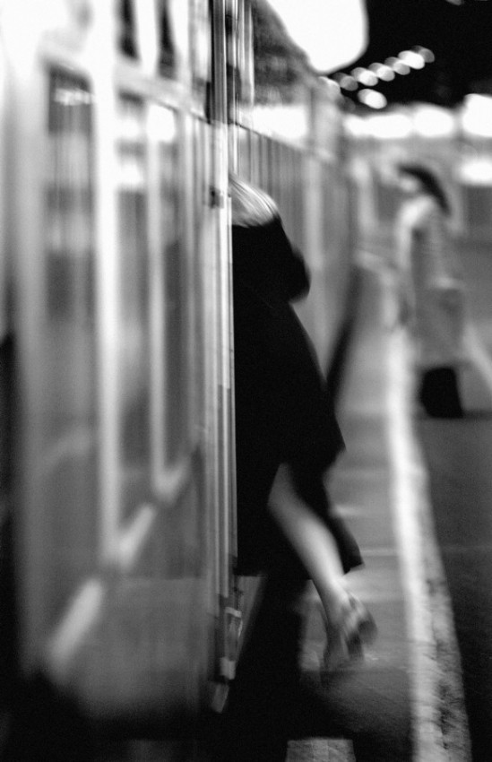 Train Commuter - Spencer Street Station, Melbourne, Victoria 1999