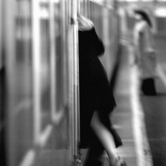 Train Commuter - Spencer Street Station, Melbourne, Victoria 1999