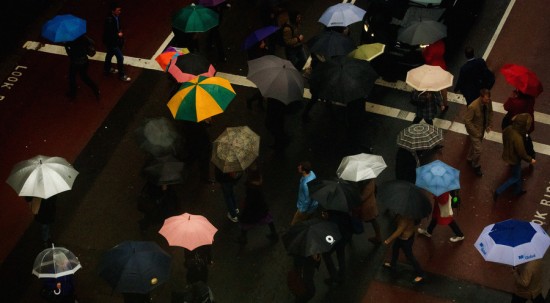 Umbrella Crossing - George Street, Sydney, NSW 2012