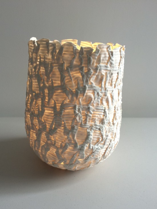 Jo Wood, Horizontal Corrugated Light      