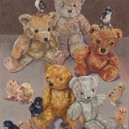 Unnamed chicks with Mayday's bears 
